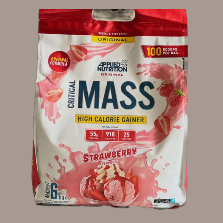 مس گینر اپلاید 6 کیلویی طعم استرابری + تشخیص فیک و اصل بودن گینر اپلاید
