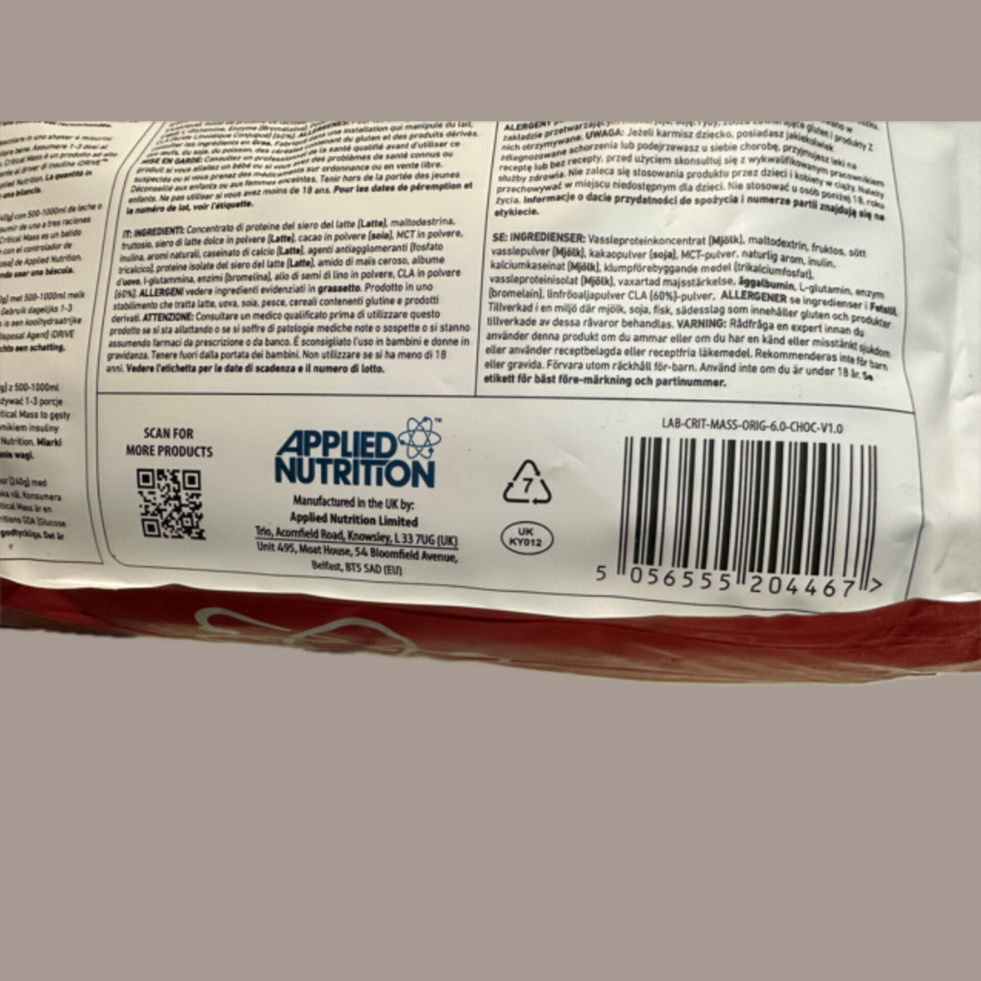  applied nutrition 
