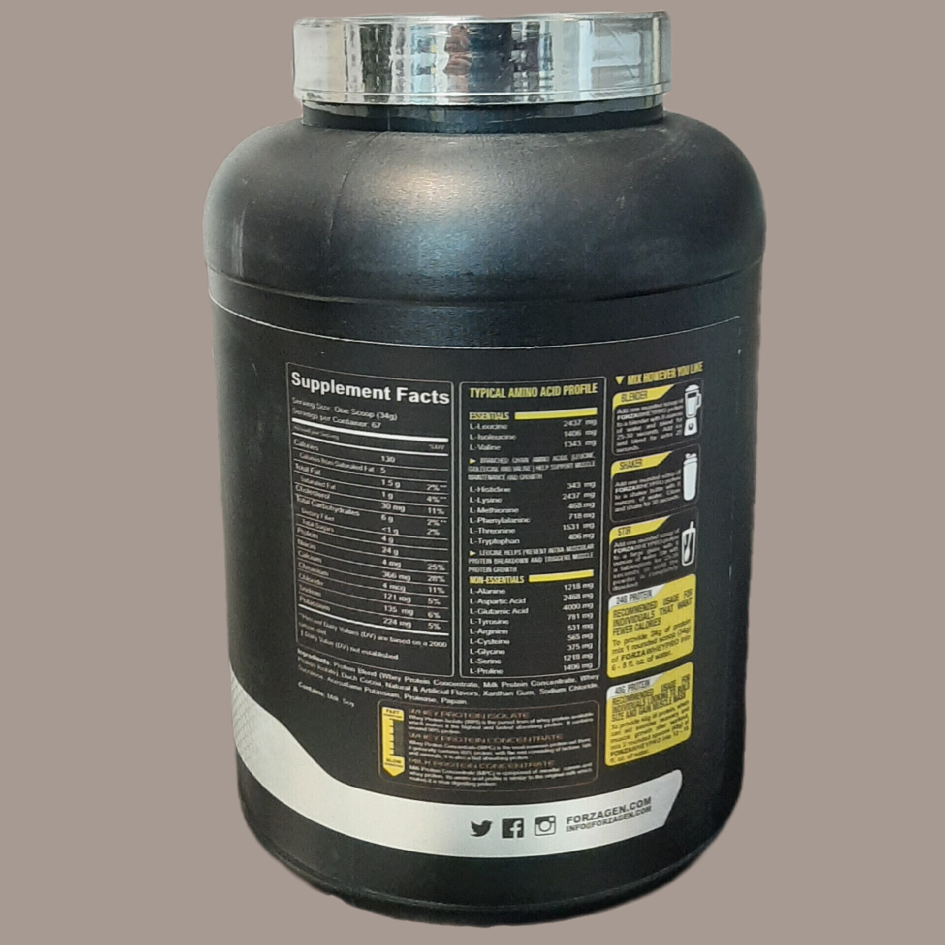  protein whey forza gen 