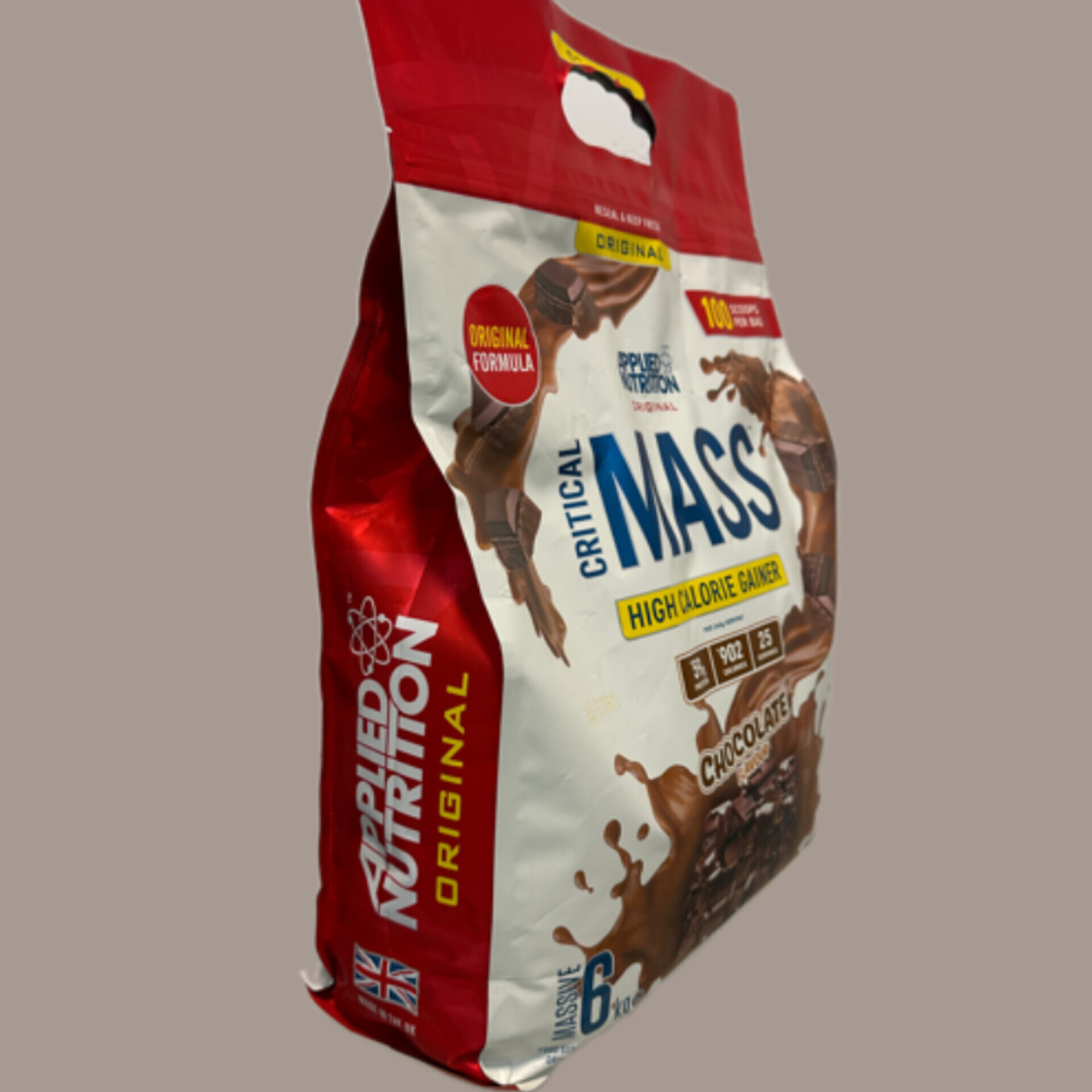  مس گینر اپلاید 6 کیلویی طعم وانیل Mass Gainer Applied پولاد مکمل 